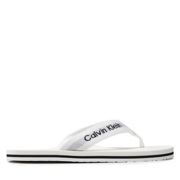 

В'єтнамки Calvin Klein Flipflop Ergonomic Sole U He HW0HW00865 Ck White YAF, Білий