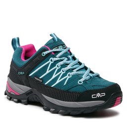 CMP Bakancs CMP Rigel Low Wp Waterproof 3Q13246 Deep Lake/Acqua 16NN