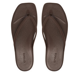 Crocs Zehentrenner Crocs Miami Flip 211435 Braun