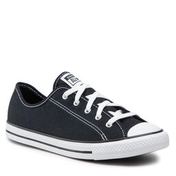 Converse Sneakers aus Stoff Converse Ctas Dainty Ox 564982C Black/White/Black