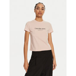 Calvin Klein Jeans Calvin Klein Jeans Camiseta J20J224914 Rosa Regular Fit