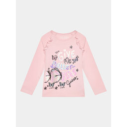 Guess Guess Bluse K3BI12 J1314 Rosa Regular Fit