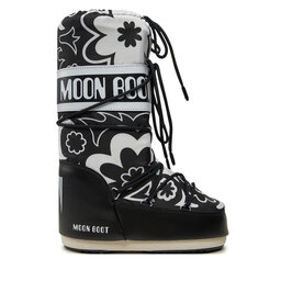 Moon Boot Μπότες Χιονιού Moon Boot Mb Icon Flower 80D1402940 Μαύρο