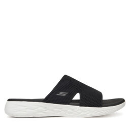 Skechers Šľapky Skechers On-The-Go 600-Oceanside 140003/BKW Čierna