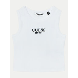 Guess Guess Τοπ J4YI16 KBZP4 Λευκό Regular Fit