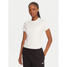 Reebok Reebok Camiseta RK25309CCW Blanco Slim Fit
