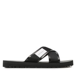 

Шльопанці Calvin Klein Jeans Prefresato Crisscros Badge YM0YM00641 Black BDS, Чорний