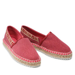 

Еспадрильї Big Star Shoes JJ274880 Burgundy, Червоний