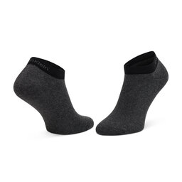

Набір 2 пар низьких чоловічих шкарпеток Calvin Klein 701218715 Mid Grey Melange 002, Сірий