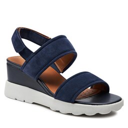 Chanclas de cu a para mujer color Azul marino zapatos.es