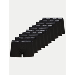 Jack&Jones Jack&Jones Σετ μποξεράκια 10 τεμαχίων Solid 12189937 Μαύρο