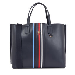Tommy Hilfiger Bolso Tommy Hilfiger Iconic Tommy Satchel Corp AW0AW16409 Azul marino