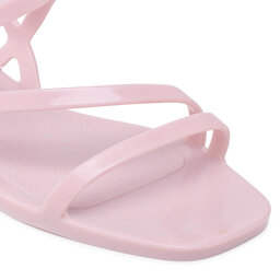 

Босоніжки Melissa Essential Classy Ad 33409 Lilac W/Silver Gl 13795, Рожевий