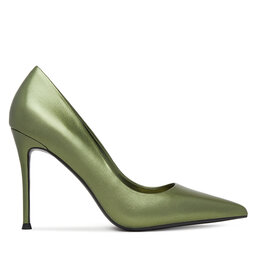 Eva Minge Pantofi cu toc subțire Eva Minge EMAN-SLT1548-3 Verde