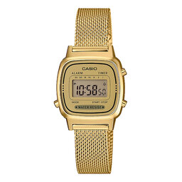 Casio Pulkstenis Casio Vintage LA670WEMY-9EF Zelta
