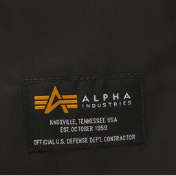 

Плоска сумка Alpha Industries Crew Pouch Bag 118935 Black 03, Чорний