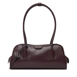 Calvin Klein Handtasche Calvin Klein Emblem Trio Shoulder Bag LV04F3369G Dunkelrot