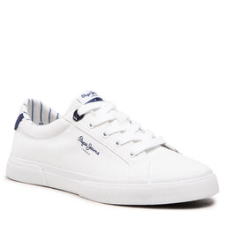 Pepe Jeans Гуменки Pepe Jeans Kenton Bass PLS31293 White 800