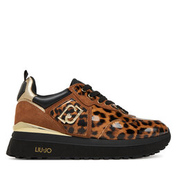 Liu Jo Sneakersy Liu Jo Maxi Wonder 01 BF5009 EX332 Hnedá