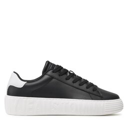 Tommy Jeans Sneakersy Tommy Jeans Leather Outsole EM0EM01159 Czarny