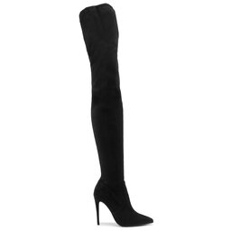 

Ботфорти Steve Madden Dominique Boot SM11000128-04001-001 Black Microsuede, Чорний