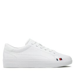 

Снікерcи Tommy Hilfiger Elevated Vulc Leather Low FM0FM04418 White YBS, Білий