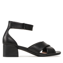 

Босоніжки Clarks Caroleight Rise 261648614 Black Leather, Чорний