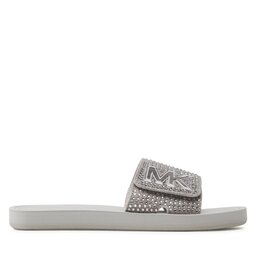 

Шльопанці MICHAEL Michael Kors Mk Slide 40S3MKFA3D Aluminum, Срібний