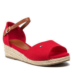 Tommy Hilfiger Espadrillas Tommy Hilfiger Rope Wedge Sandal T3A7-32185-0048 S Red 300