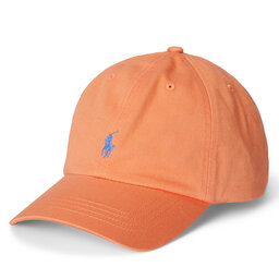 Polo Ralph Lauren Czapka z daszkiem Polo Ralph Lauren 323785653065 Pomarańczowy