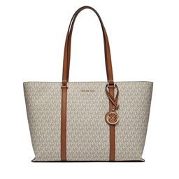 MICHAEL Michael Kors Torebka MICHAEL Michael Kors Temple Tote 30R4G1LT3B Beżowy