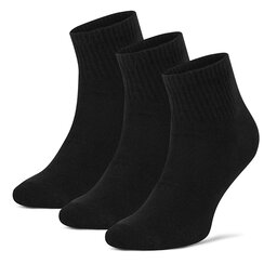 Sprandi Σετ 3 ζευγάρια κοντές κάλτσες unisex Sprandi 0UB-004-AW24 (3-PACK) Μαύρο