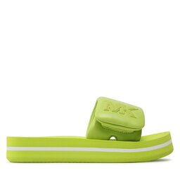 

Шльопанці MICHAEL Michael Kors Mk Platform Slide 40S3MKFA1L Brt/Limeade, Зелений