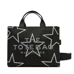 Marc Jacobs Handtasche Marc Jacobs The Star Logo Medium Tote 2R4HTT018H03 Schwarz