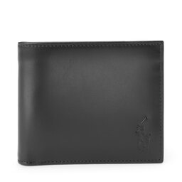 Polo Ralph Lauren Duży Portfel Męski Polo Ralph Lauren Mpolo Sp24 Del2 405845398001 Czarny