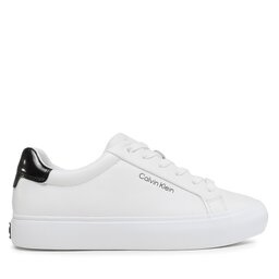 

Снікерcи Calvin Klein Vulc Lace Up HW0HW01681 White / Black 0K4, Білий