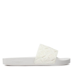 

Шльопанці Tommy Jeans Woven Pool Slide EN0EN01857 Ecru YBL, Білий