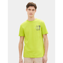 Tom Tailor Denim Tom Tailor Denim Camiseta 1040838 Verde Regular Fit