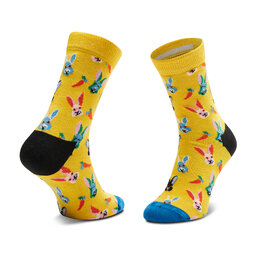 

Високі дитячі шкарпетки Happy Socks KEAB01-2200 Жовтий