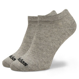 

Короткі шкарпетки unisex adidas Thin Linear Low-Cut Socks 3 Pairs IC1300 medium grey heather/white/black, Сірий