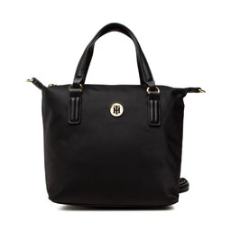 Tommy Hilfiger Geantă Tommy Hilfiger Poppy St Small Tote AW0AW10262 BDS