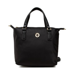 Tommy Hilfiger Handtasche Tommy Hilfiger Poppy St Small Tote AW0AW10262 BDS