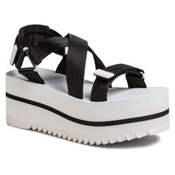 Tommy Jeans Sandále Tommy Jeans Pop Color Flatform Sandal EN0EN00847 Black BDS