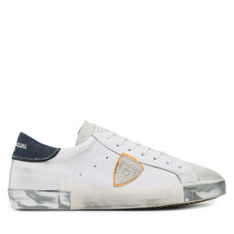 

Снікерcи Philippe Model Prsx Low PRLU VDD1 Blanc/Bleu, Білий