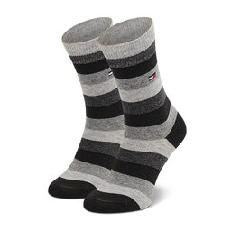 

Набір 2 пар високих дитячих шкарпеток Tommy Hilfiger 354009001 Black 200, Сірий