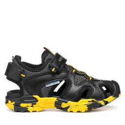 Geox Sandály Geox Jr Borealis J450RC 014BU C0054 S Černá