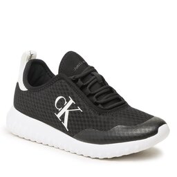 Calvin Klein Jeans Sneakers Calvin Klein Jeans Spor Run Eva Slipon Over Mesh Wn YW0YW00937 Black BDS