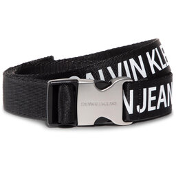 

Жіночий ремінь Calvin Klein Jeans Ckj Logo Tape Clip Belt 30Mm K60K606810 BDS, Чорний