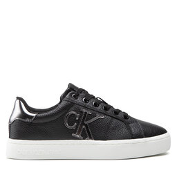 

Снікерcи Calvin Klein Jeans Classic Cupsole Laceup Low YW0YW00775 Black/Silver 0GP, Чорний