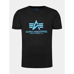 Alpha Industries Alpha Industries Marškinėliai Basic 100501 Juoda Regular Fit